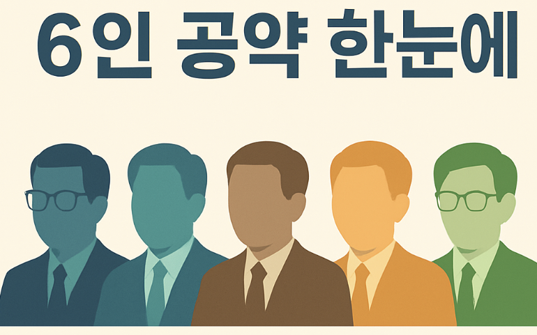 6 · 3 조기 대선 – 후보 6인의 ‘한 방’ 공약 완전 정복